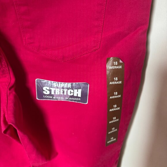 GLORIA VANDERBILT SADIE JEANS NWT SLIM SZ 18 A STRETCH MODERN SLIM - Picture 5 of 8